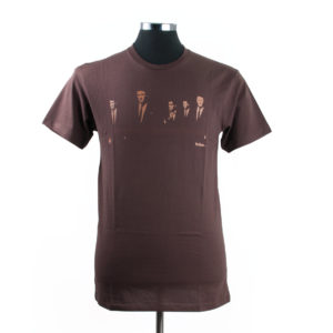 Fiction Apparel Chocolate, Mocha Cotton Blvrd Boys T Shirt