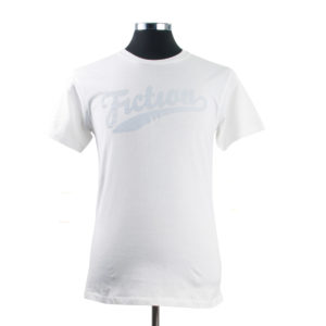 Fiction Apparel White, Lt Grey Cotton Game Day T Shirt | SKU 752.25.50.09. APT57.com