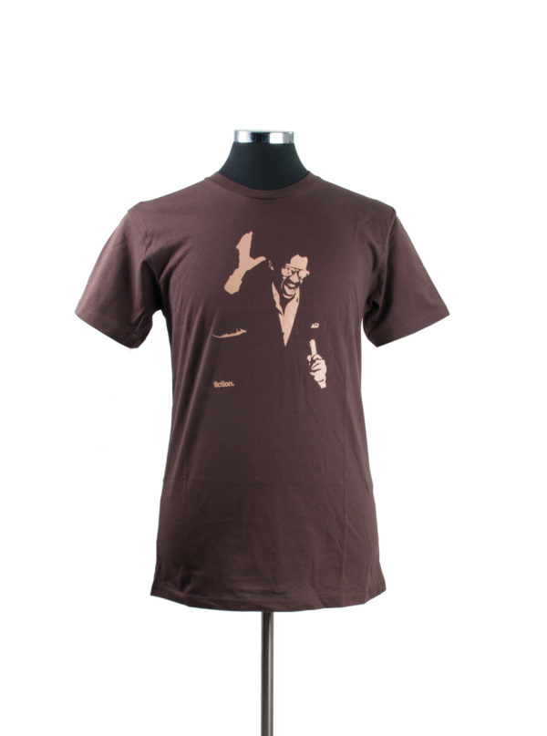 Fiction Apparel Chocolate, Mocha Cotton SDJ T Shirt | SKU 752.25.50.11. APT57.com