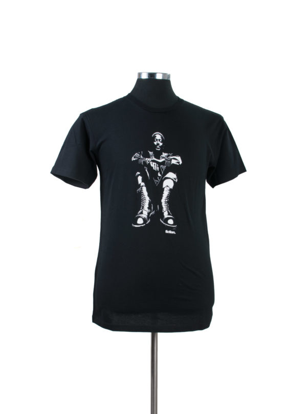 Fiction Apparel Black, White Cotton Mrvo T Shirt | SKU 752.25.50.15. APT57.com