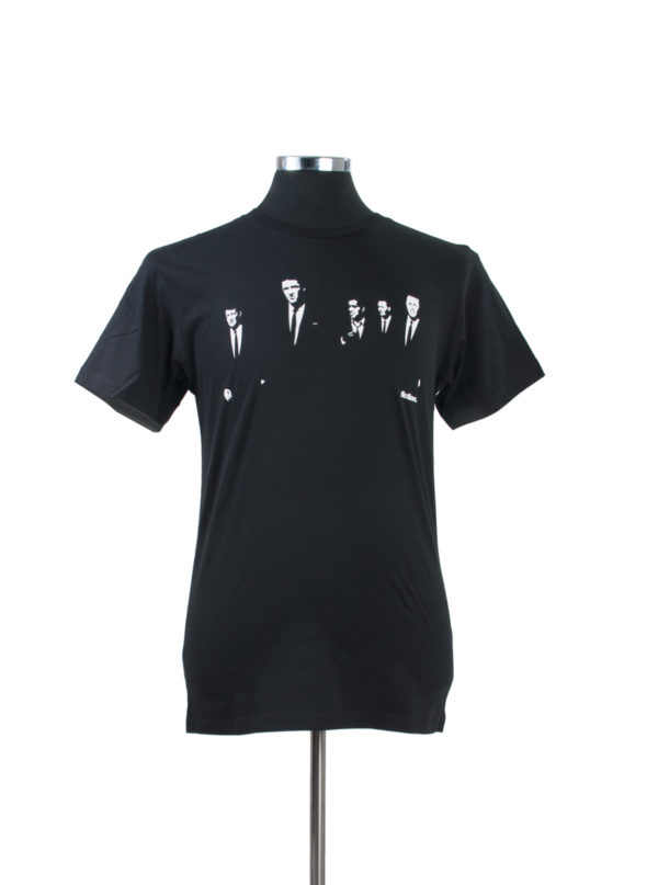 Fiction Apparel Black, White Cotton Blvrd Boys T Shirt | SKU 752.25.50.18. APT57.com