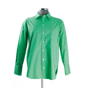 Frame Green Cotton LS Shirt Sz XS