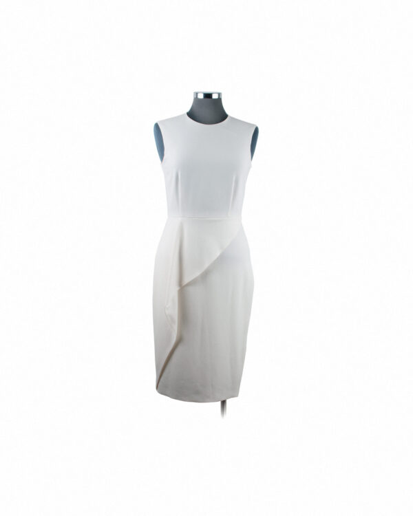 Max Mara Cream SL Dress Sz 40